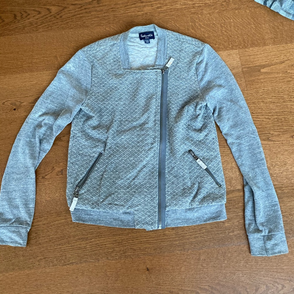 Splendid biker cardigan